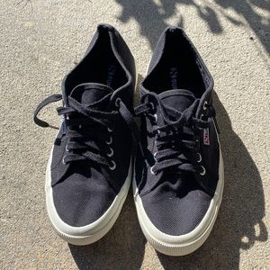 Black Superga Sneakers